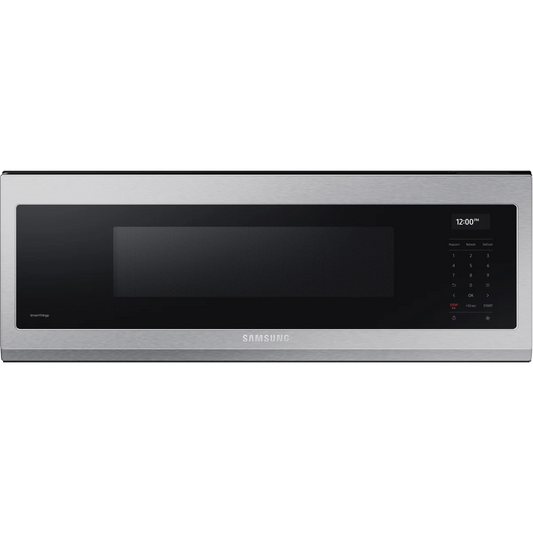 Samsung - ME11A7710DS - 30 Inch Slim Over-the-Range Smart Microwave with 1.1 Cu. Ft. Capacity, 4-Speed 550 CFM Motor, 10 Power Levels, Sensor Cooking, Cooktop Lighting, Dual Grease Filter
