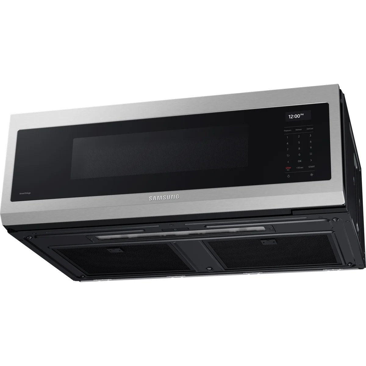 Samsung - ME11A7710DS - 30 Inch Slim Over-the-Range Smart Microwave with 1.1 Cu. Ft. Capacity, 4-Speed 550 CFM Motor, 10 Power Levels, Sensor Cooking, Cooktop Lighting, Dual Grease Filter