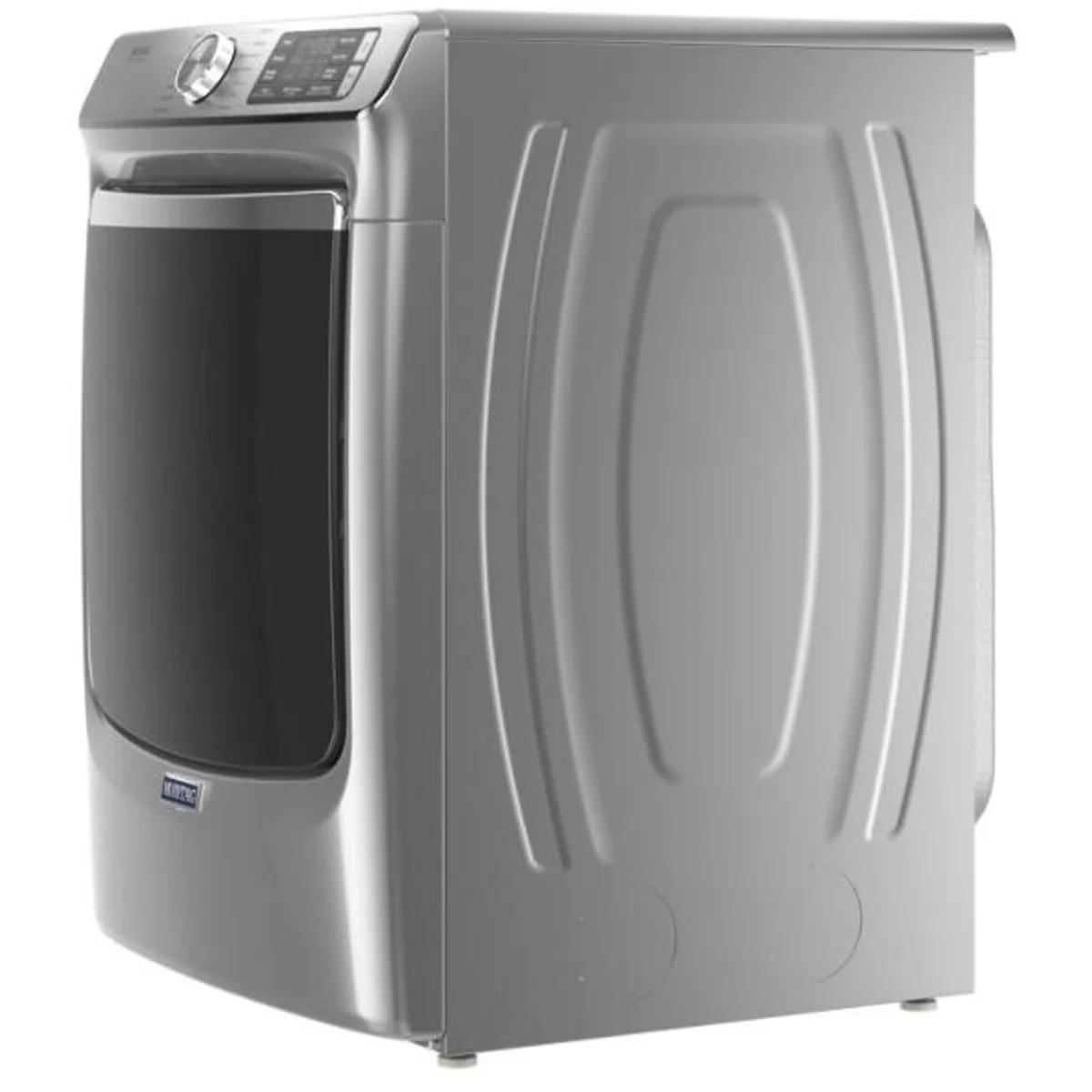 Maytag - MED8630HC - 27 Inch Electric Smart Dryer with 7.3 Cu. Ft. Capacity, Extra Power Button, Advanced Moisture Sensing Plus, Remote Start, 4 Dry Cycles, Steam Options, Quick Dry, Sanitize Cycle, ADA Compliant
