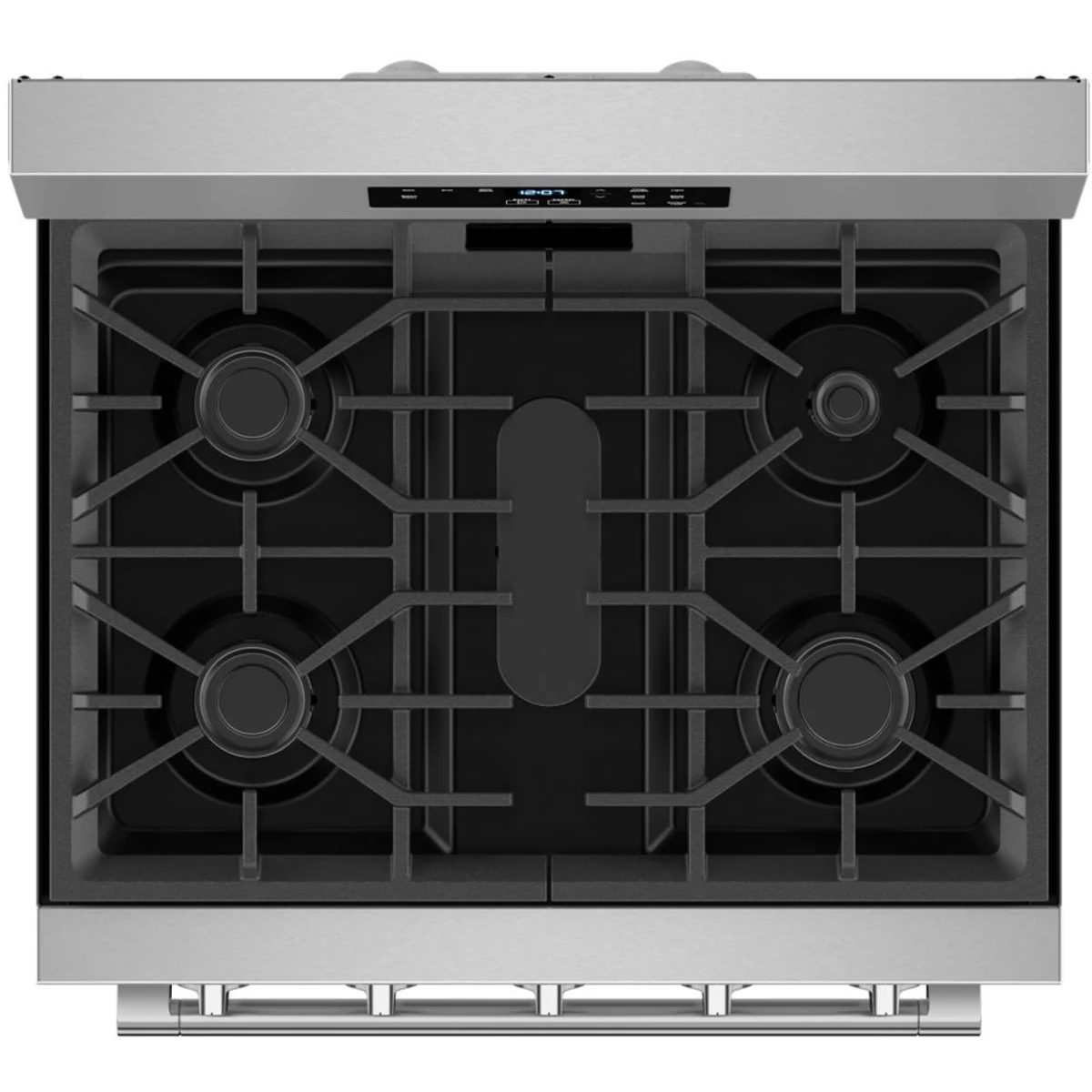 Maytag - MFGS4030RS - 30 Inch Freestanding Gas Range with 5 Sealed Burners, 5.0 cu. ft. Capacity, Power™ Burner, 10,000 BTU Oval Burner, Storage Drawer, Precision Cooking™, Steam Clean, and Sabbath Mode: Stainless Steel