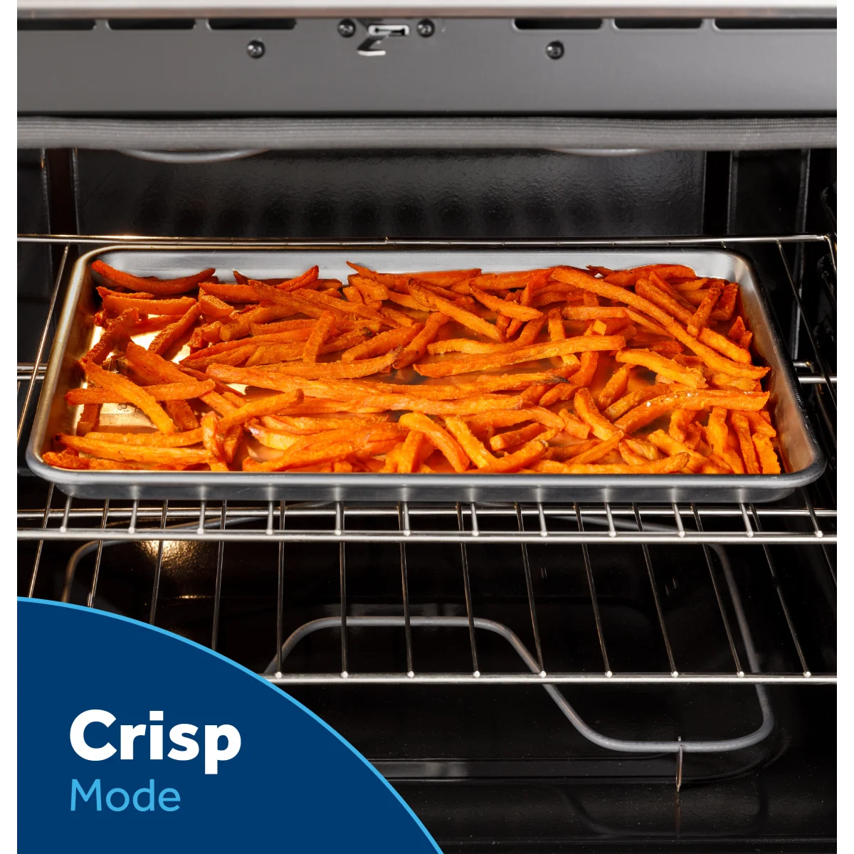 GE - 500 - Series  GRF500PVSS 30 Inch Freestanding Electric Range with 5 Smoothtop Elements, 5.3 cu. ft. Oven Capacity, Power Boil™ Burner, Warming Zone, Storage Drawer, Crisp Mode, Enhanced Shabbos Mode Built In, and Self & Steam Clean: Stainless Steel