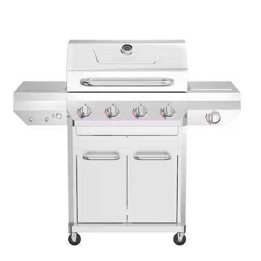 NEXGRILL 4-Burner Gas Grill with Side Burner - 720-0830H