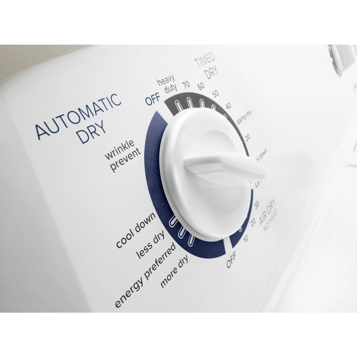 Amana - NGD4655EW - 29 Inch Gas Dryer with 6.5 Cu. Ft. Capacity, 11 Dry Cycles, 3 Temperature Settings, Wrinkle Prevent Option and Automatic Dryness Control