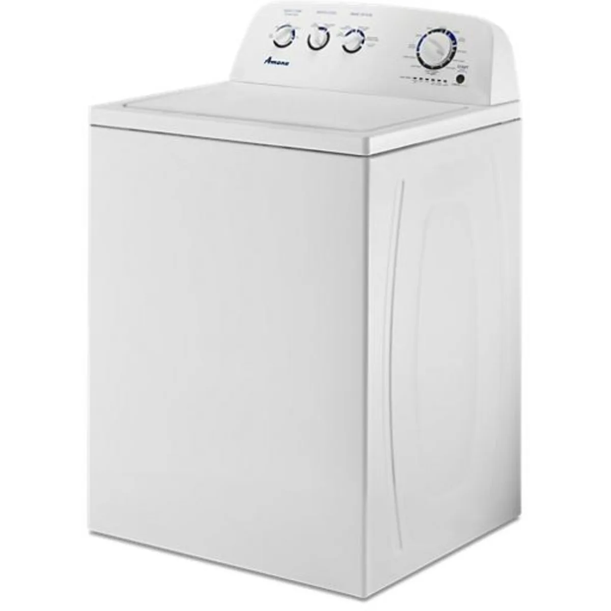 Amana - NTW4519JW - 28 Inch Top Load Washer with 3.8 cu. ft. Capacity, 12 Wash Cycles, High-Efficiency Agitator, Deep Water Wash Option, Automatic Fabric Softener Dispenser, Late Lock Lid, Extra Rinse Option, and Cold Wash Cycle