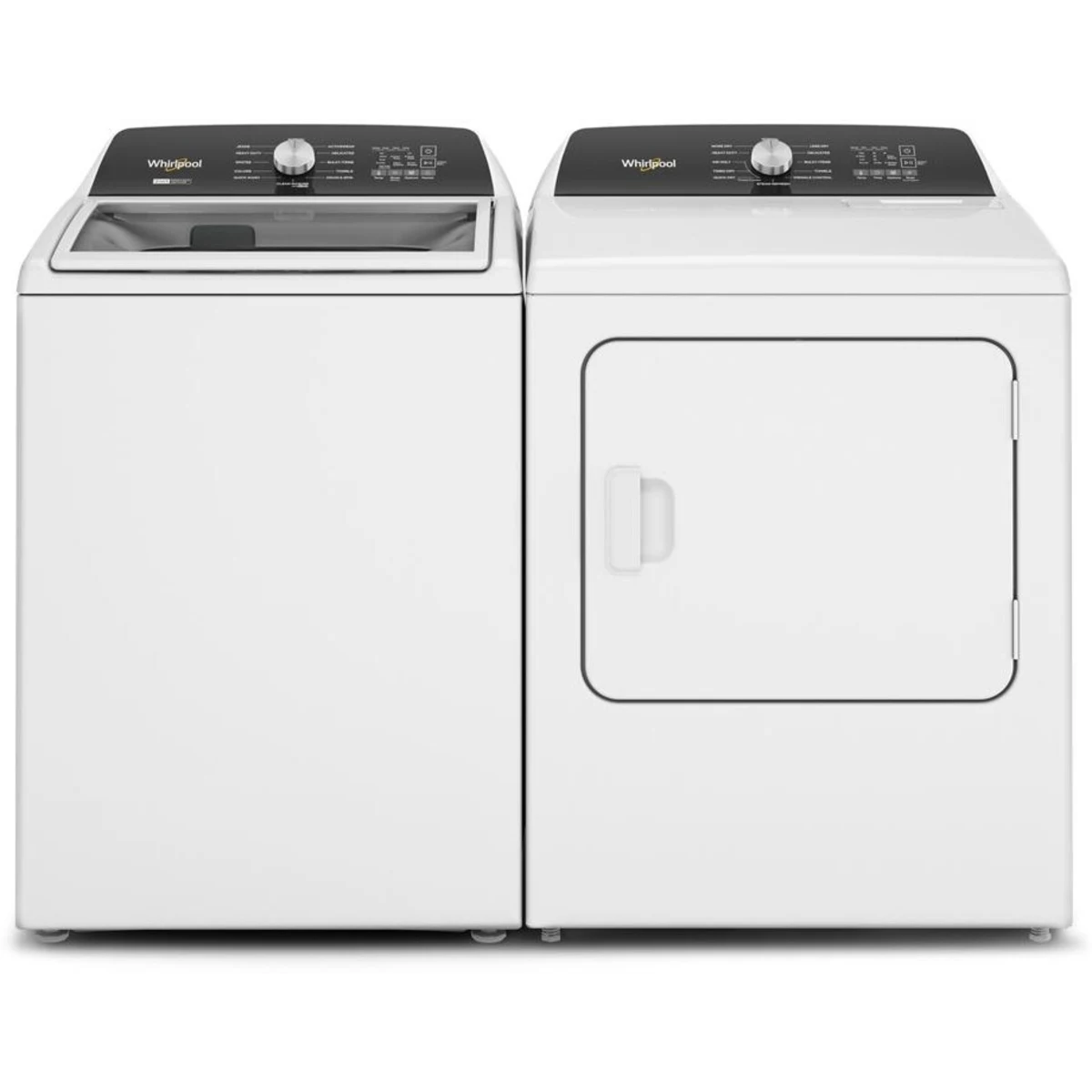 Whirlpool - WGD5050LW - 29 Inch Gas Dryer with 7.0 cu. ft. Capacity, Interior Drum Light, 12 Dryer Programs, Moisture Sensing, Steam Refresh Cycle, Timed Dry, Wrinkle Shield™ Option, Air Dry, Quick Dry, Static Reduce Option, and End of Cycle Signal