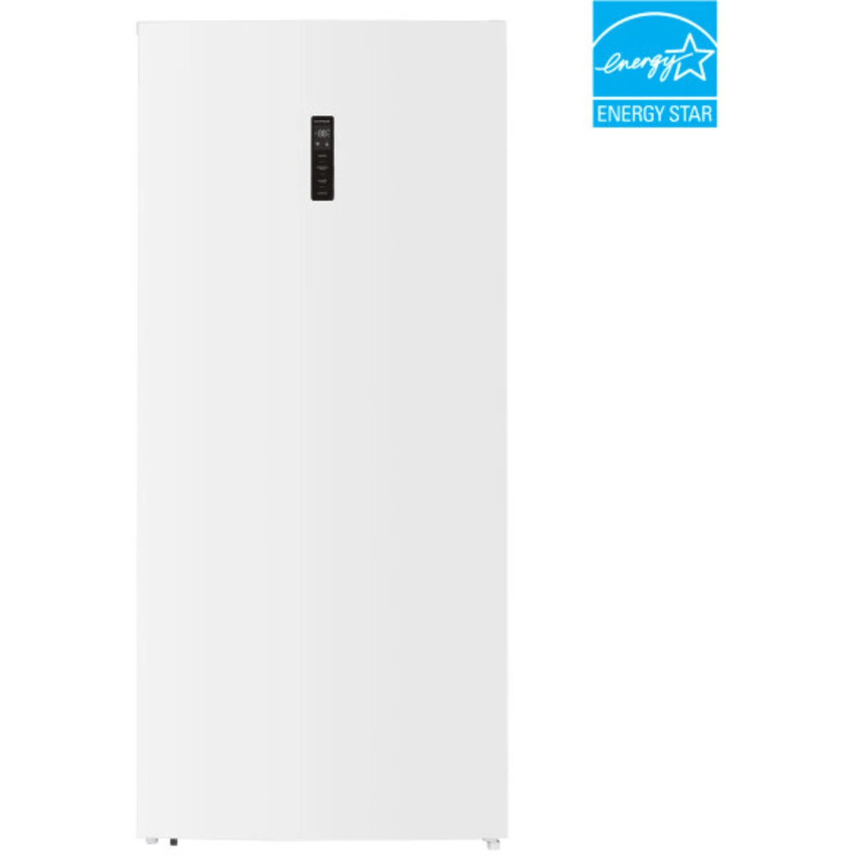 Element - EHUF21CECW - 33 Inch Freestanding Upright Convertible Freezer with 21.2 cu. ft. Capacity, 5 Glass Shelves, 5 Door Bins, LED Lights, and Temperature Control: White