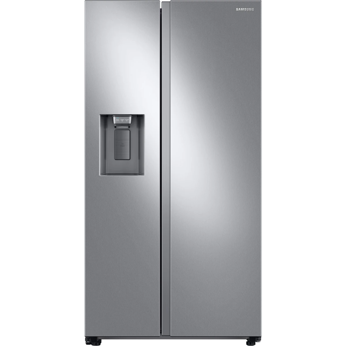 Samsung - RS22T5201SR - 36 Inch Counter Depth Freestanding Side by Side Smart Refrigerator with 22 Cu. Ft. Total Capacity, All-Around Cooling, Bixby Enabled, Filtered Water/Ice Dispenser, and ENERGY STAR® Certified: Fingerprint Resistant Stainless Steel