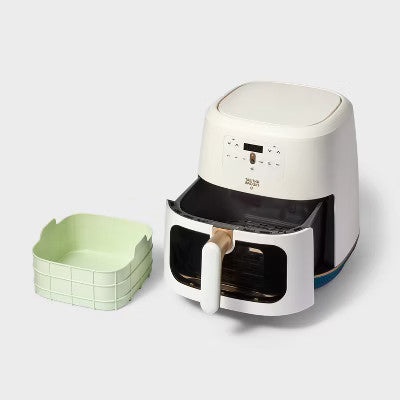 Tabitha Brown 8 Qt. Digital Air Fryer Cream