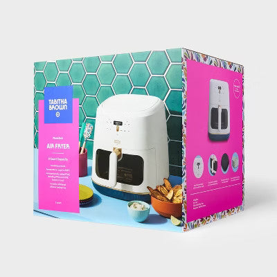 Tabitha Brown 8 Qt. Digital Air Fryer Cream