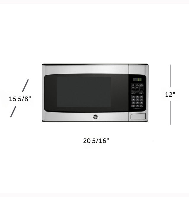 GE - GCST11N1WSS - 1.1 Cu. Ft. Capacity Countertop Microwave Oven