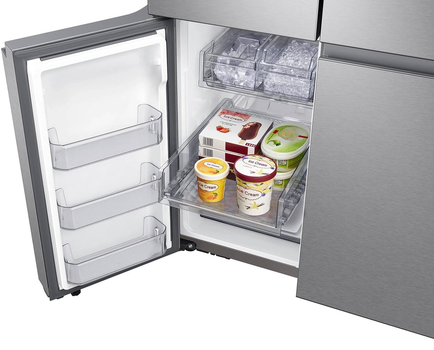 Samsung - RF23B7671SR/AA - 23 Cu. Ft. Counter Depth 4-Door French Door Refrigerator