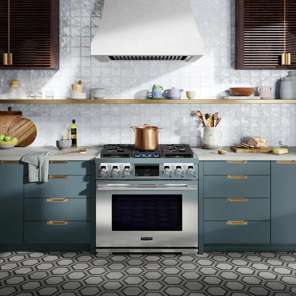 SKS - SKSGR360S - 36 Inch Freestanding Gas Pro Smart Range with 6 Sealed Brass Burners Total, 2 Ultra-High Burners, 2 Ultra-Low Burners, 6.3 cu. ft. Oven Capacity