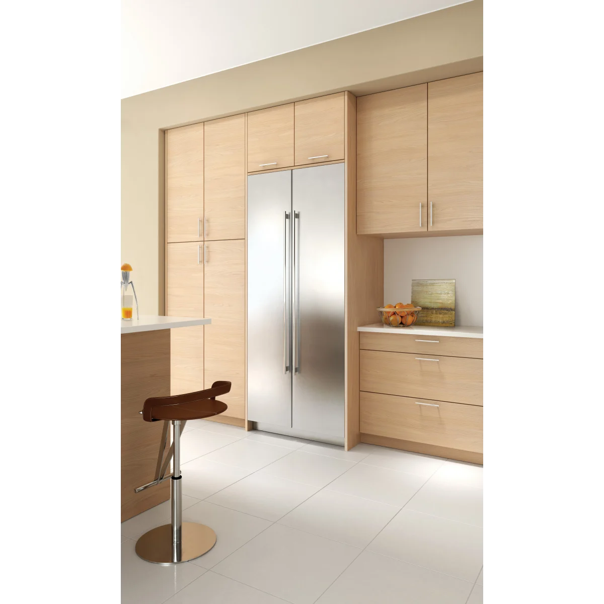Sub-Zero Designer Series - DEC1850FIL - 18 Inch Smart Freezer Column with 8.8 cu. ft. Capacity, ClearSight™ LED Lighting System, Touch Control Panel, Night Mode, Adjustable Door Shelves, Magnetic Door Seal System, Automatic Ice Maker, and Star-K Certified
