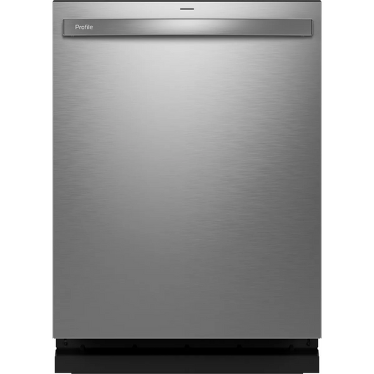GE Profile - PDT755SYVFS - 24 Inch Fully Integrated Smart Dishwasher with 16 Place Settings, 42 dBa, 6 Wash Cycles, Washing 3rd Rack, UltraFresh System, Twin Turbo Dry Boost™, NSF Certified, and ENERGY STAR®: Fingerprint Resistant Stainless