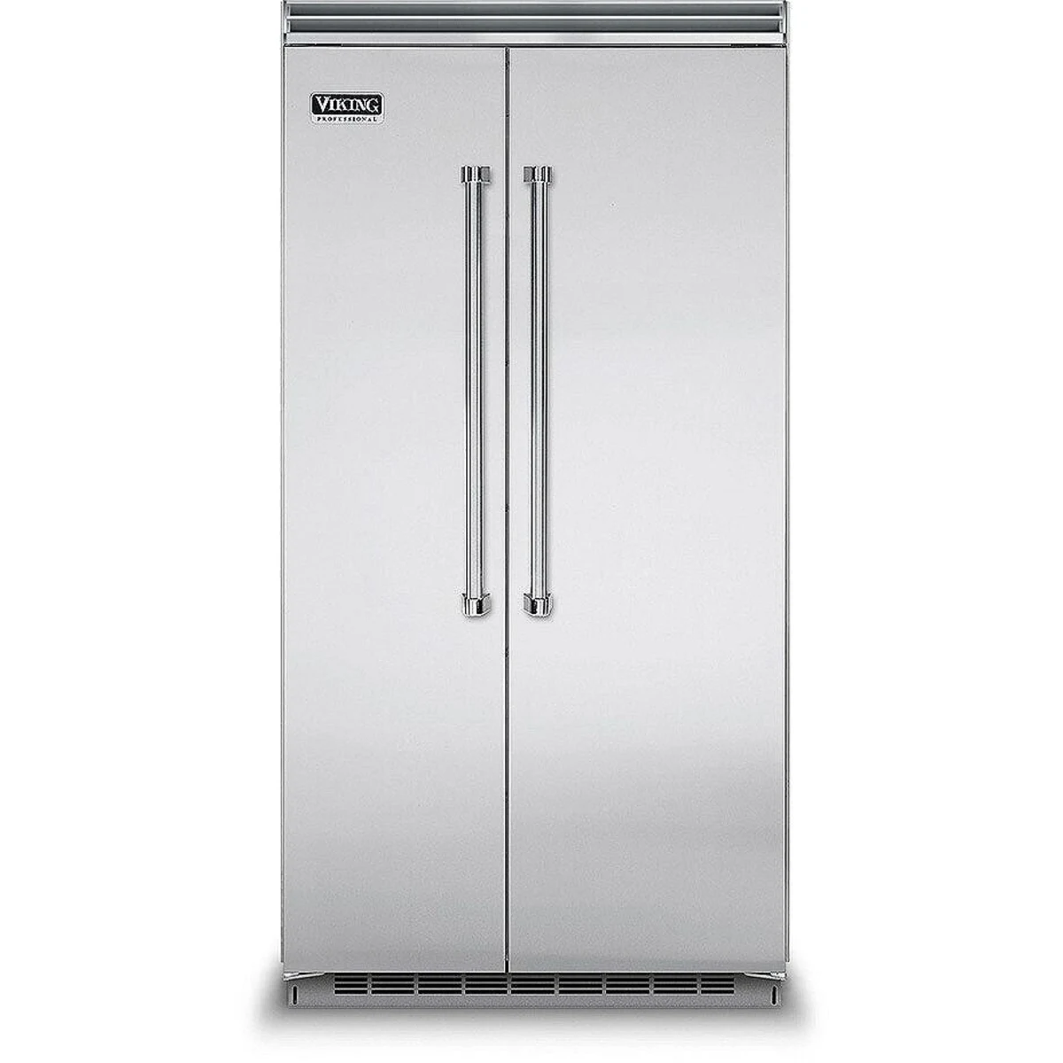 Viking 5 Series - VCSB5423SS - 42 Inch Counter Depth Built-In Side by Side Refrigerator with 25.32 Cu. Ft. Total Capacity, ProChill™ Temperature Management, Spillproof Plus™ Shelves, LED Lighting, Ice Maker, Sabbath Mode
