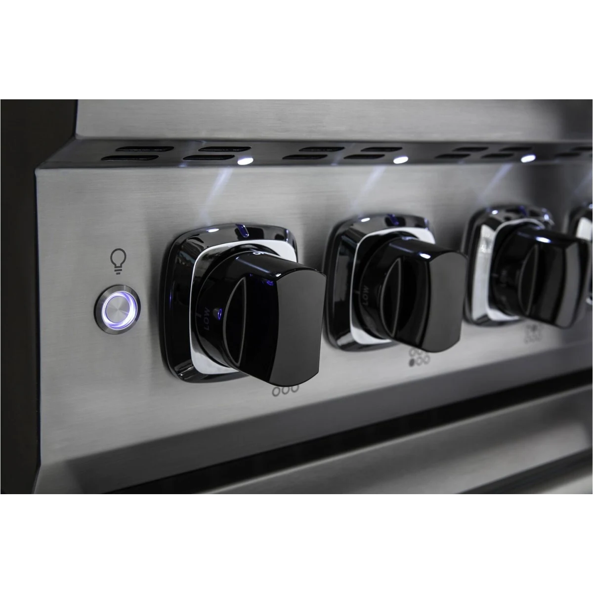 Viking 5 Series - VGR5366BSS - 36 Inch Freestanding Professional Gas Range with 6 Sealed Burners, 5.1 Cu. Ft. Capacity, Continuous Grates, VSH™ Pro Sealed Burner System, ProFlow™ Convection Baffle, and TruPowerPlus™ Burner: Stainless Steel, Natural Gas