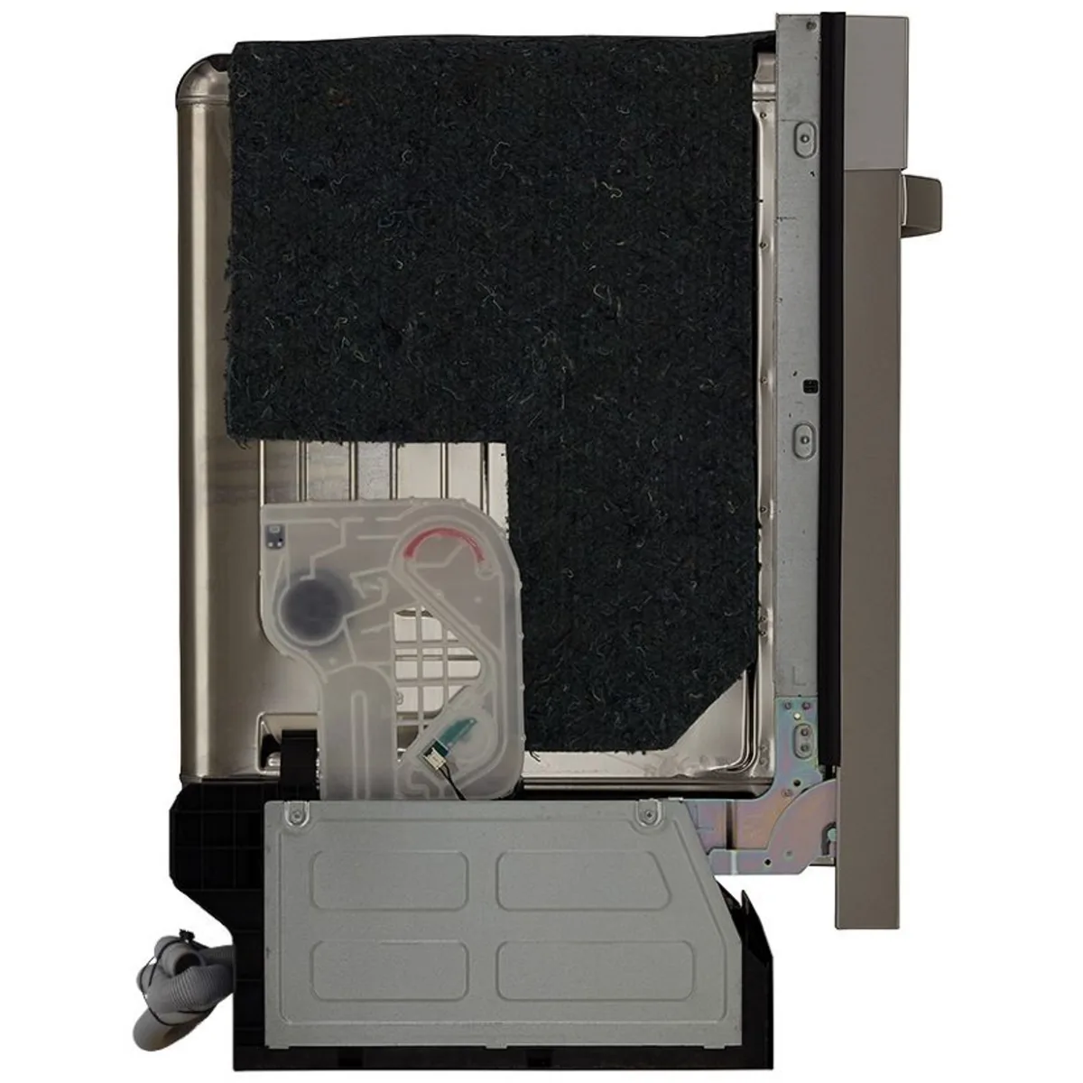 Whirlpool - WDF550SAHS - 24 Inch Full Console Dishwasher with 12 Place Settings, 51 dBA, 6 Wash Cycles, Adjustable Upper Rack, Sensor Cycle, Cycle Memory, Heated Dry,