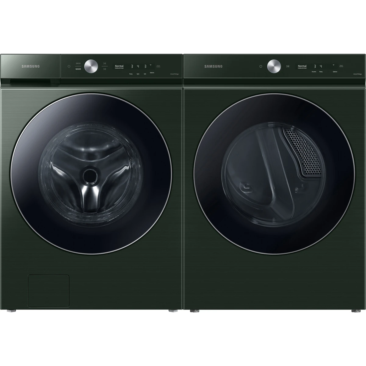 Samsung BESPOKE - WF53BB8900AG - 27 Inch Smart Front Load Washer with 5.3 cu. ft. Capacity, 25 Wash Cycles, AI Smart Dial, Vibration Reduction Technology+, Auto Dispense