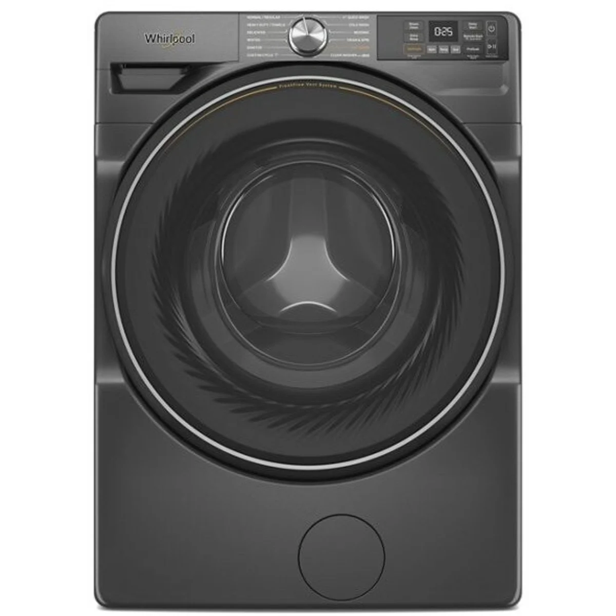 Whirlpool - WFW5720RU 27 - Inch Smart Front Load Washer with 4.5 cu. ft Capacity, FreshFlow? Vent System, Dry Drum Cycle, FanFresh? Option, Antimicrobial Protection, AI Intelligent Wash, Quick Wash & Dry