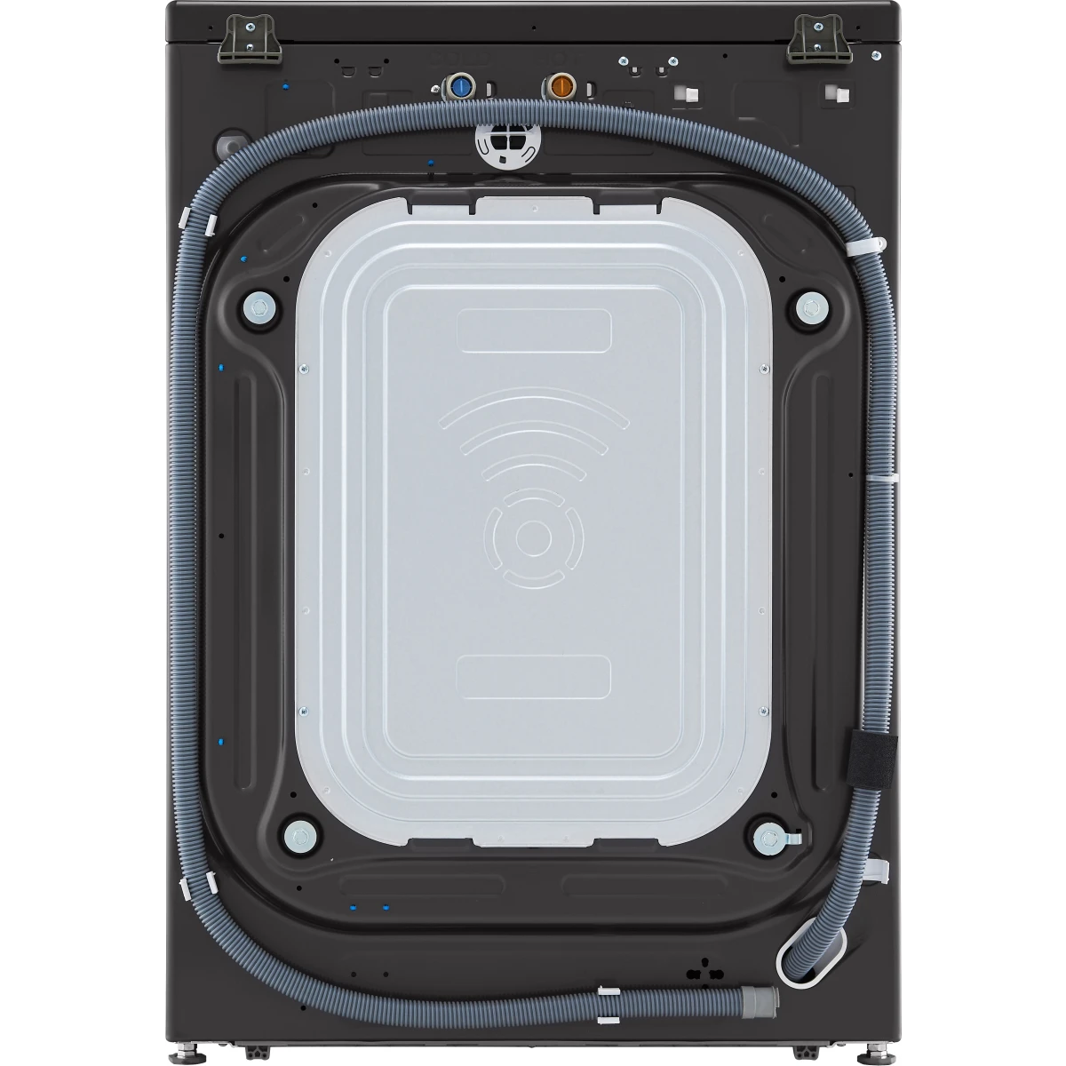 LG - WM4000HBA - 27 Inch Smart Front Load Washer with 4.5 Cu. Ft. Capacity, SenseClean™, SmartThinQ®, SmartDiagnosis™,Sanitary, Allergiene™, ColdWash™, NSF Certified, and Energy Star® Rated: Black Steel