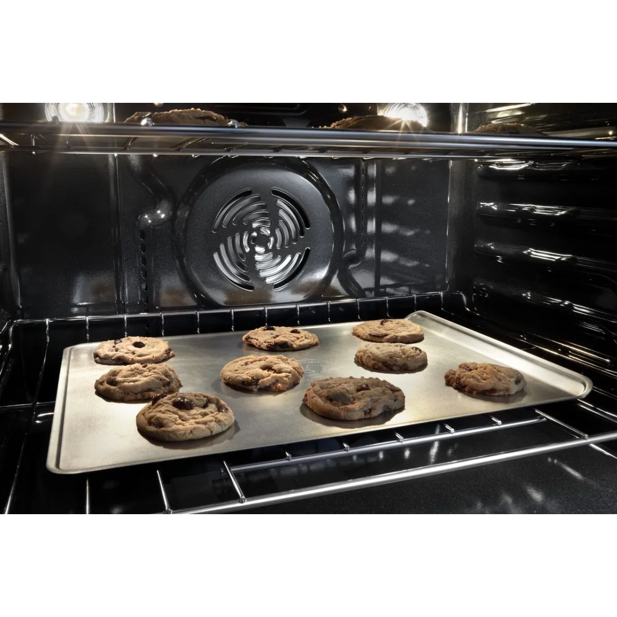 Whirlpool - WOC75EC0HV - 30 Inch Smart Combination Wall Oven with Wi-Fi Connectivity, True Convection, Alexa and Google Home Voice Control, Scan-to-Cook Technology, Frozen Bake™, Touchscreen, Convection Conversion, Nest Learning Thermostat™, Party Mode,