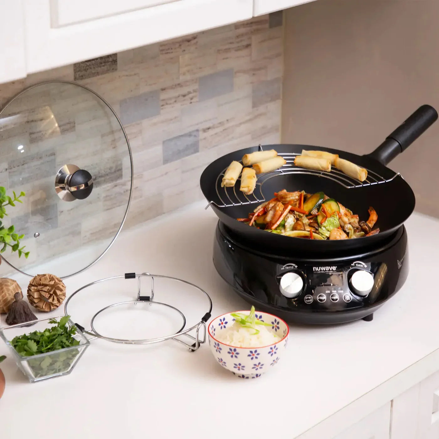 Nuwave - 30803 - Mosaic Precision Induction Wok