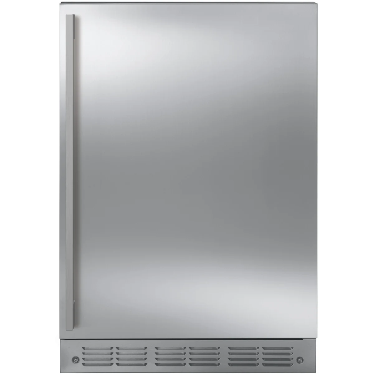 Monogram - ZIBS240NSS - 24 Inch Freestanding/Built-In Undercounter Refrigerator with 4.25 Cu. Ft. Total Capacity, Ice Maker, Slide-Out Wine Shelf, Spillproof Glass Shelves, Digital Touch Control, Soft Interior LED Lighting, Sabbath Mode